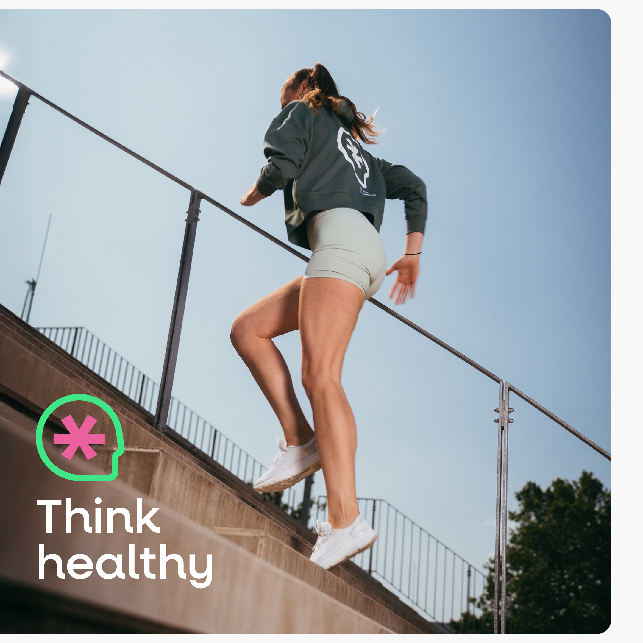 BrainMax unisex modrá mikina, BIO bavlna (1)